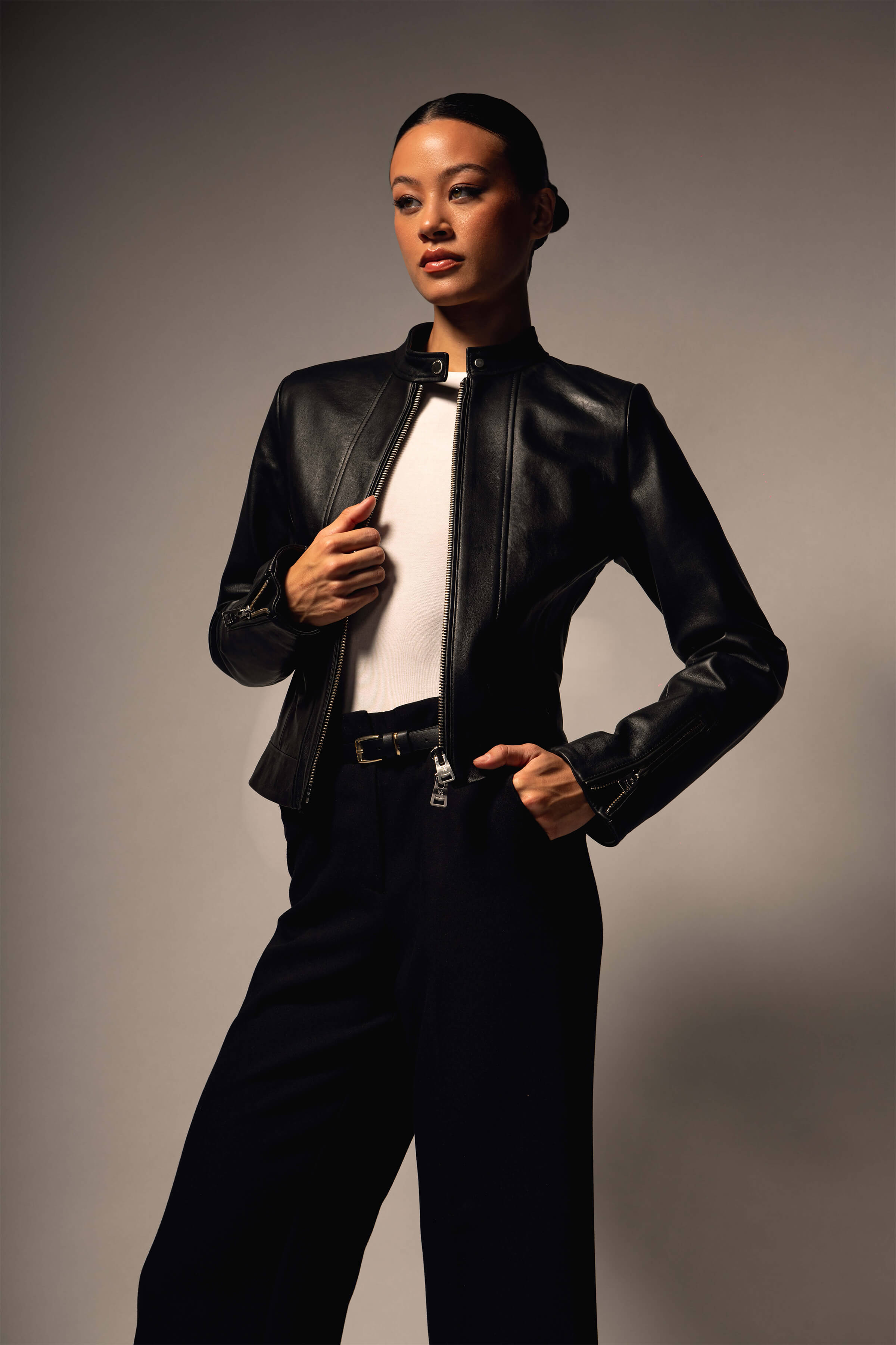 Moto Racer Leather Jacket – BODA SKINS