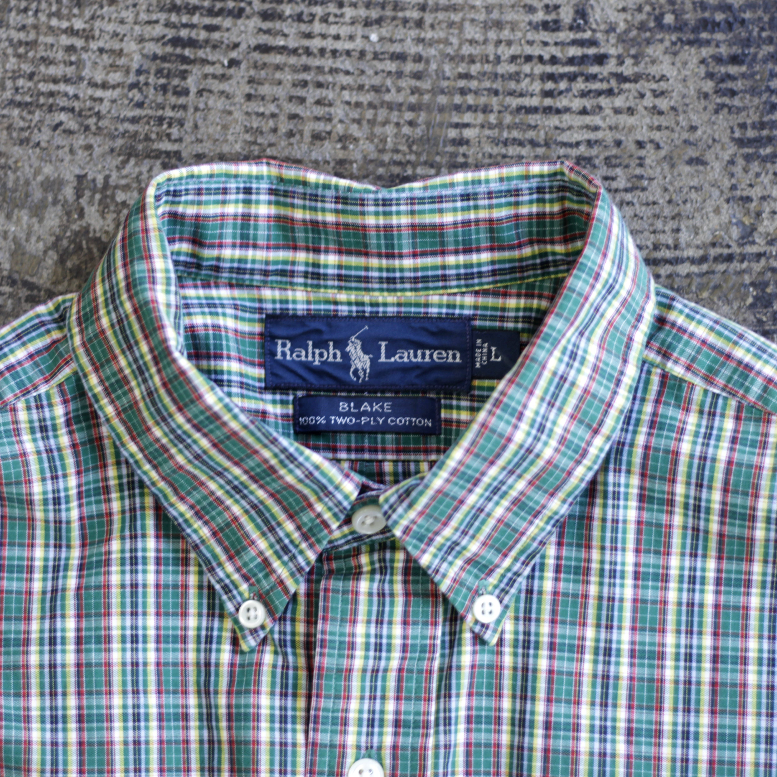 POLO by Ralph Lauren 90's Two-Ply Cotton Shirts “BLAKE” | NICE des