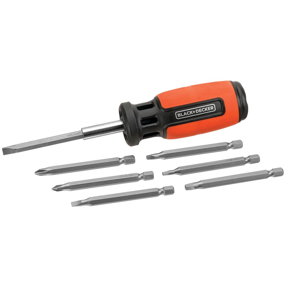 Screwdriver, Push And Pick, 7 Bit | BLACK+DECKER