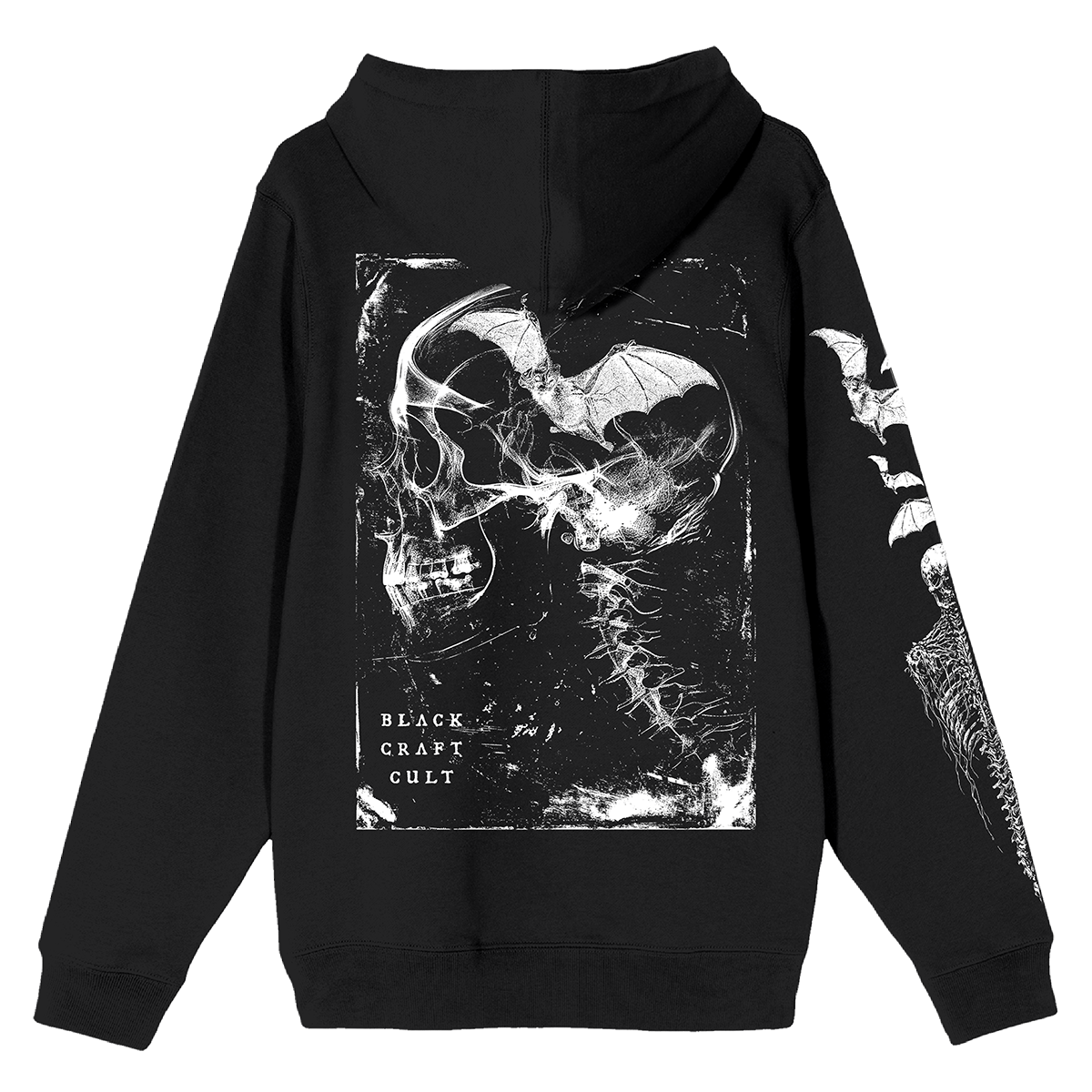 BLACKCRAFT Store - Bats For Brains Zip-Up Hoodie – Blackcraft