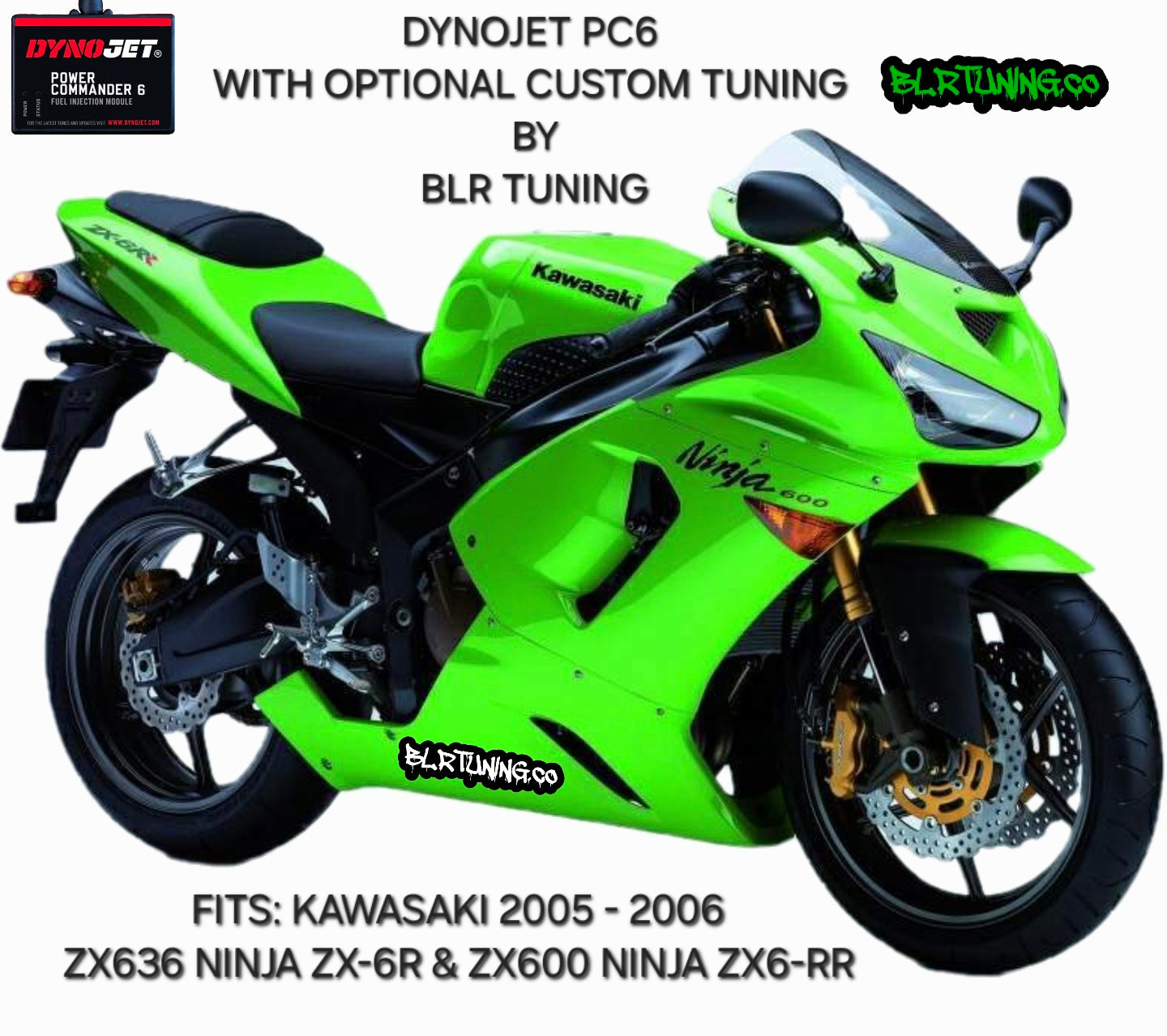 KAWASAKI NINJA ZX-6R ZX636 636cc AND NINJA ZX6-RR ZX600 600cc 2005