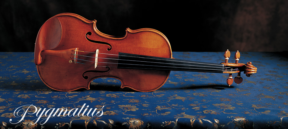 Pygmalius ピグマリウス バイオリン 虎杢 ST-02-3/4ケース付 Pygmalius