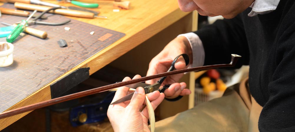 第4回 ～弓毛の種類と技術～｜バイオリン専門店の文京楽器