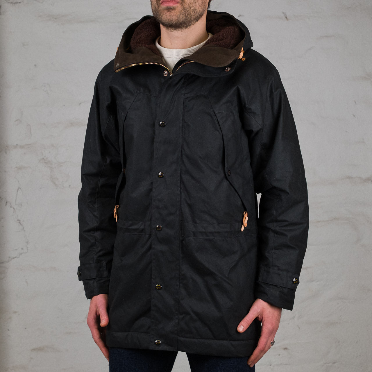 Manifattura Ceccarelli Long Mountain Jacket Black