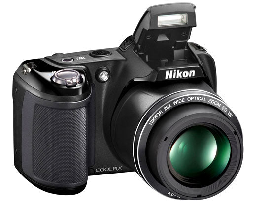 Nikon Coolpix L320 Digital Camera with 26x Optical Zoom - Black