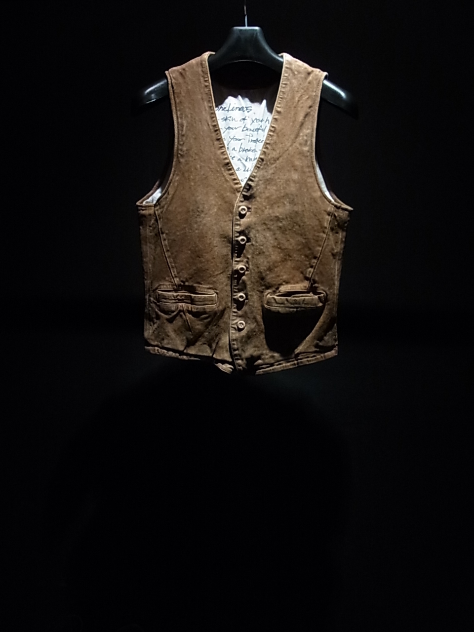 イサムカタヤマ バックラッシュ CALLING BACKLASH 1255-02 白鞣し