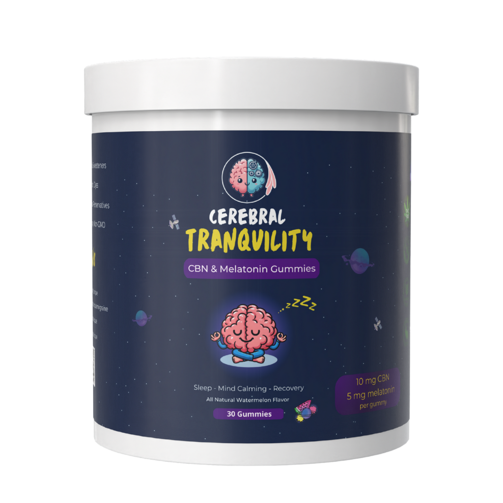 Cerebral Tranquility - Sleep Support Gummies – Cerebral Torque