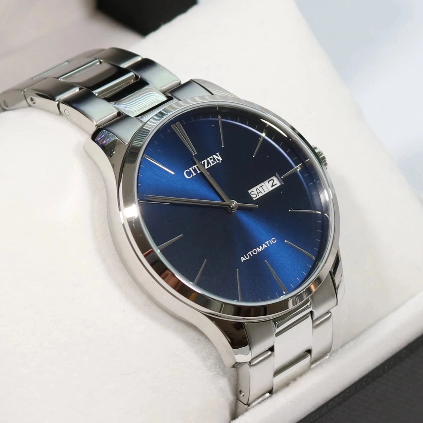 Citizen Classic Automatic Blue Sunray Dial Men's Watch NH8350-83L