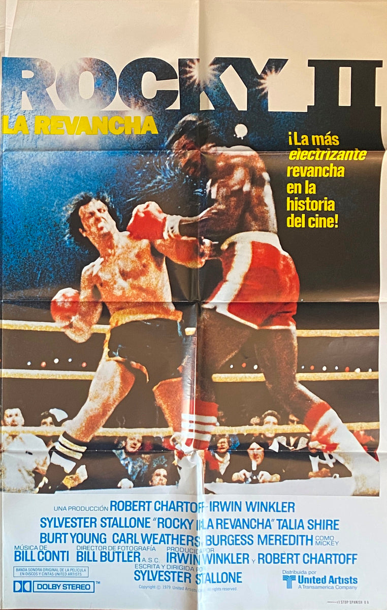 ポスター ワンストップ ロッキー2 タリア・シャイア シルベスター