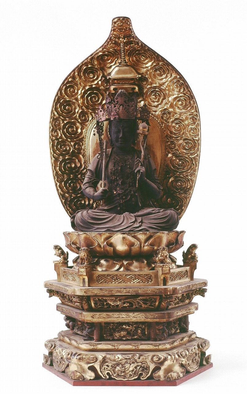 木造虚空蔵菩薩坐像 (市指定)／飯能市-Hanno City-