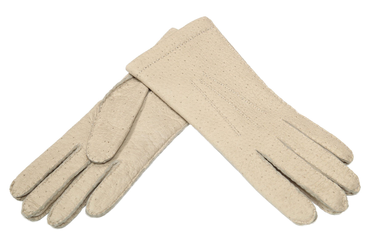 メローラ レディース手袋◇ペッカリー◇ベージュ/BEIGE《カシミア