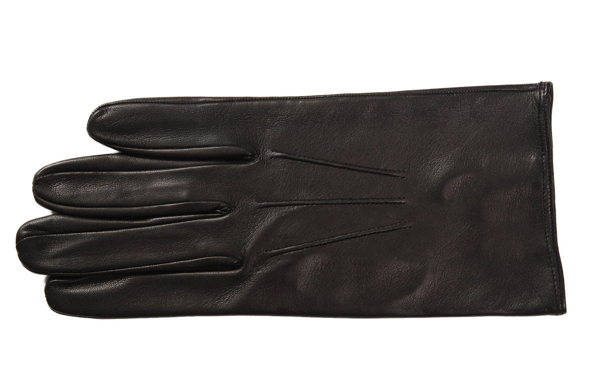 メローラ メンズ手袋◇ナパレザー◇ブラック/NERO《ノーライニング