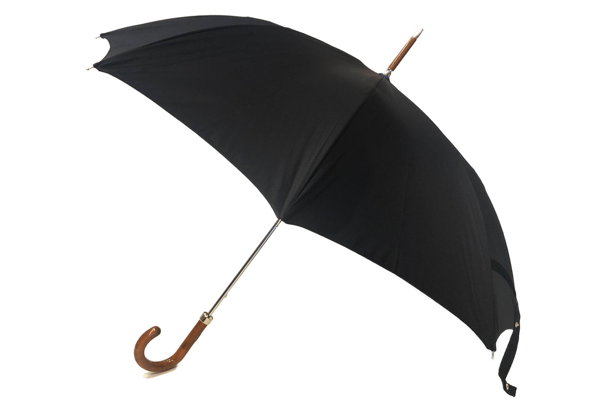 マリアフランチェスコ ◇ メンズ長傘 / カバー付き ◇ ネイビー×裏地