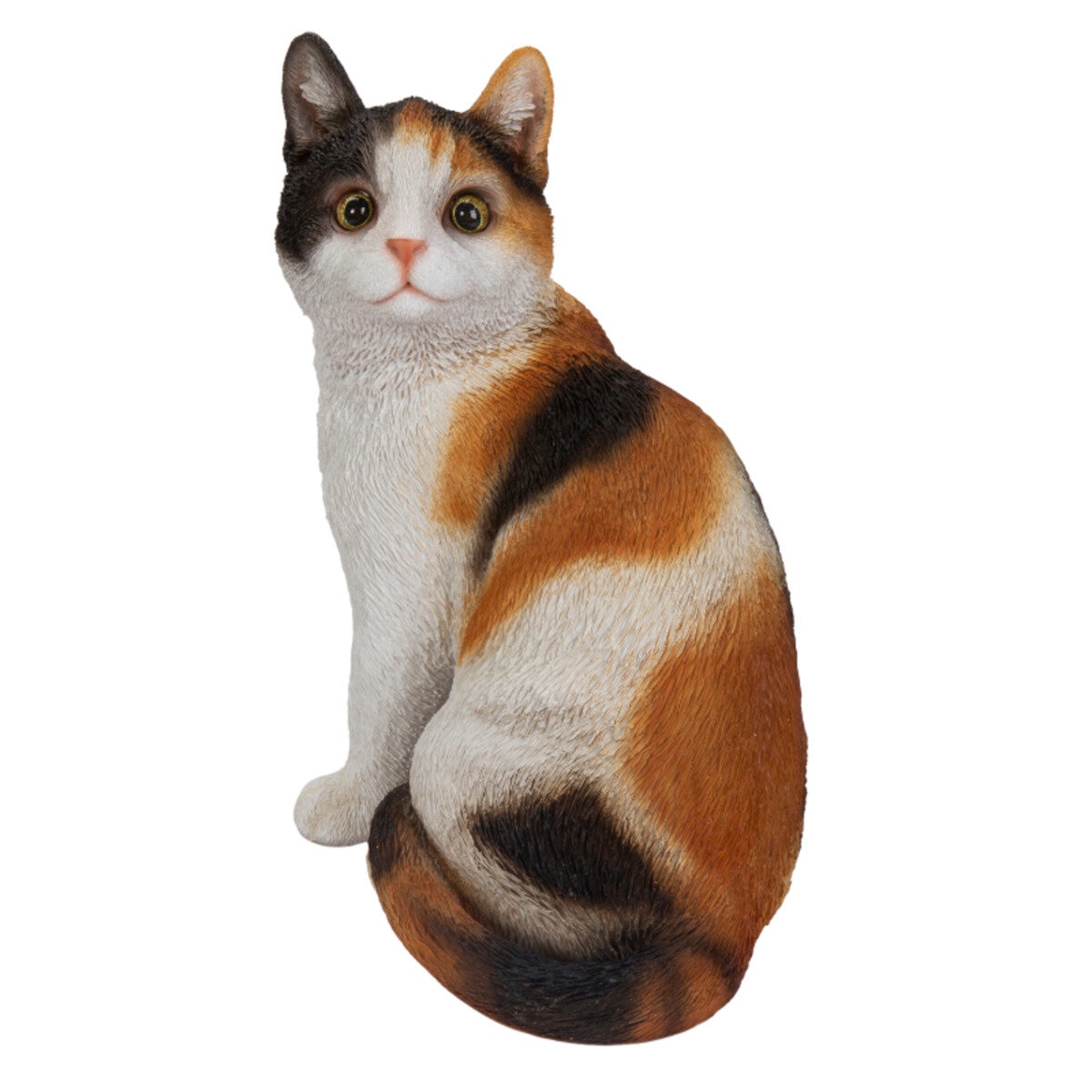 ウービア 振り返る三毛猫の置物 H23027 | Costco Japan