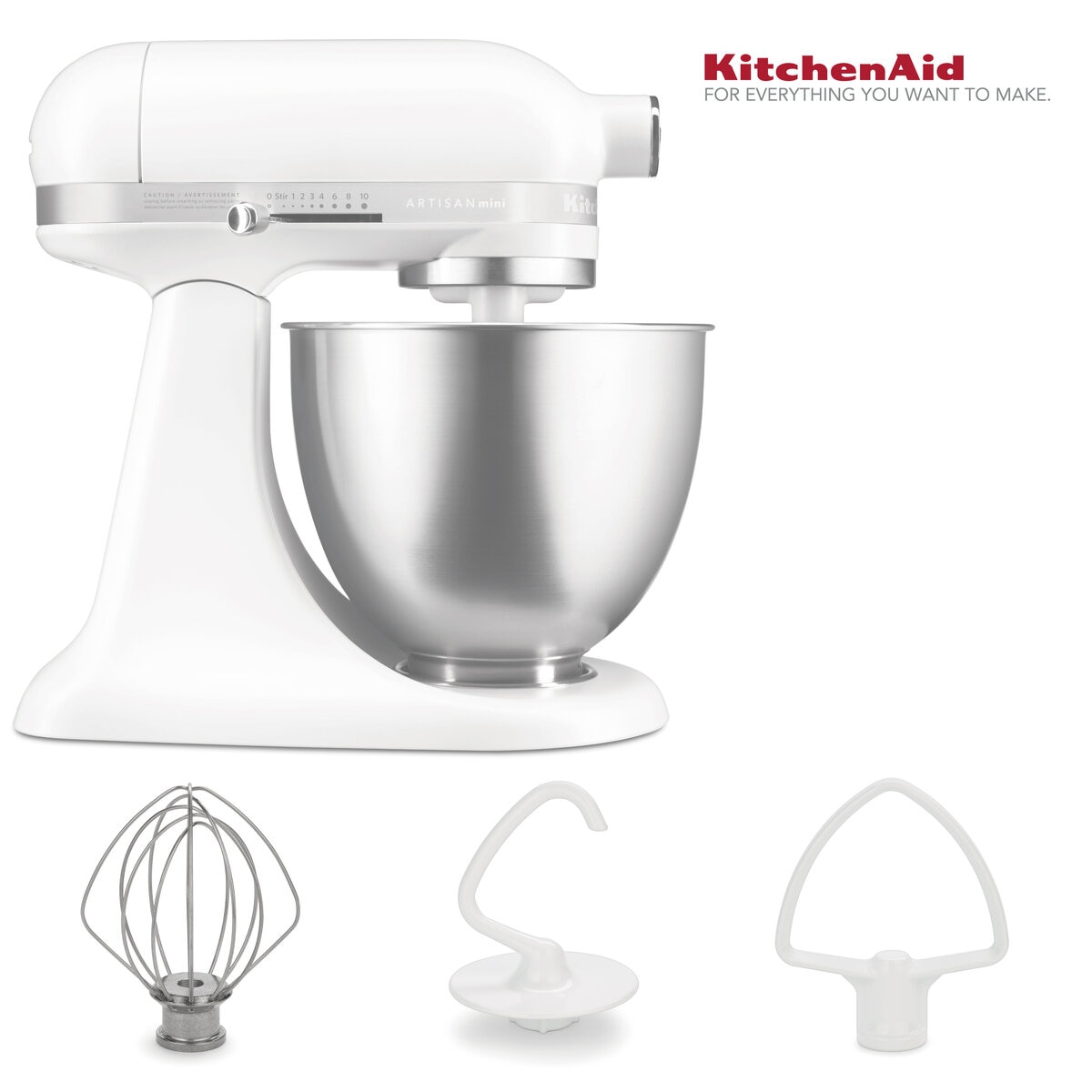 キッチンエイド アルチザン ミニ スタンドミキサー 3.3L シャイニー
