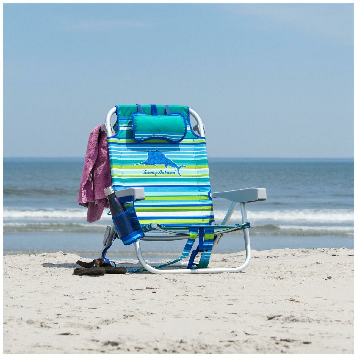 トミーバハマ ビーチチェア ブルーストライプ | Costco Japan