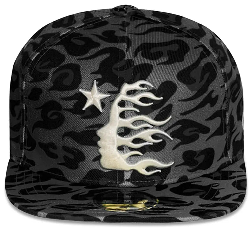Boné Hellstar Cheetah Print Cinza – Original e Estiloso – COP CLUB