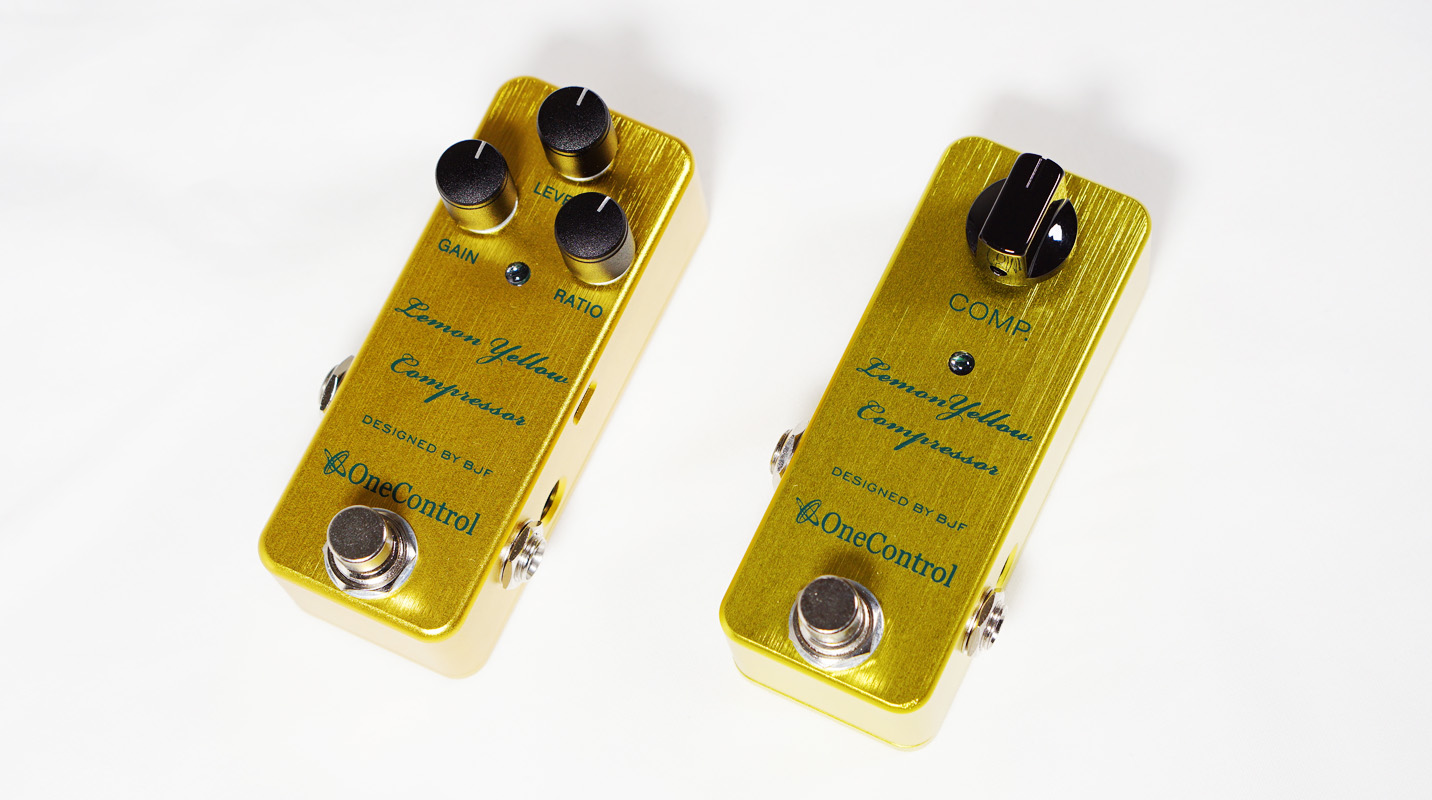 4週連続レビュー#3】One Control Lemon Yellow Compressor