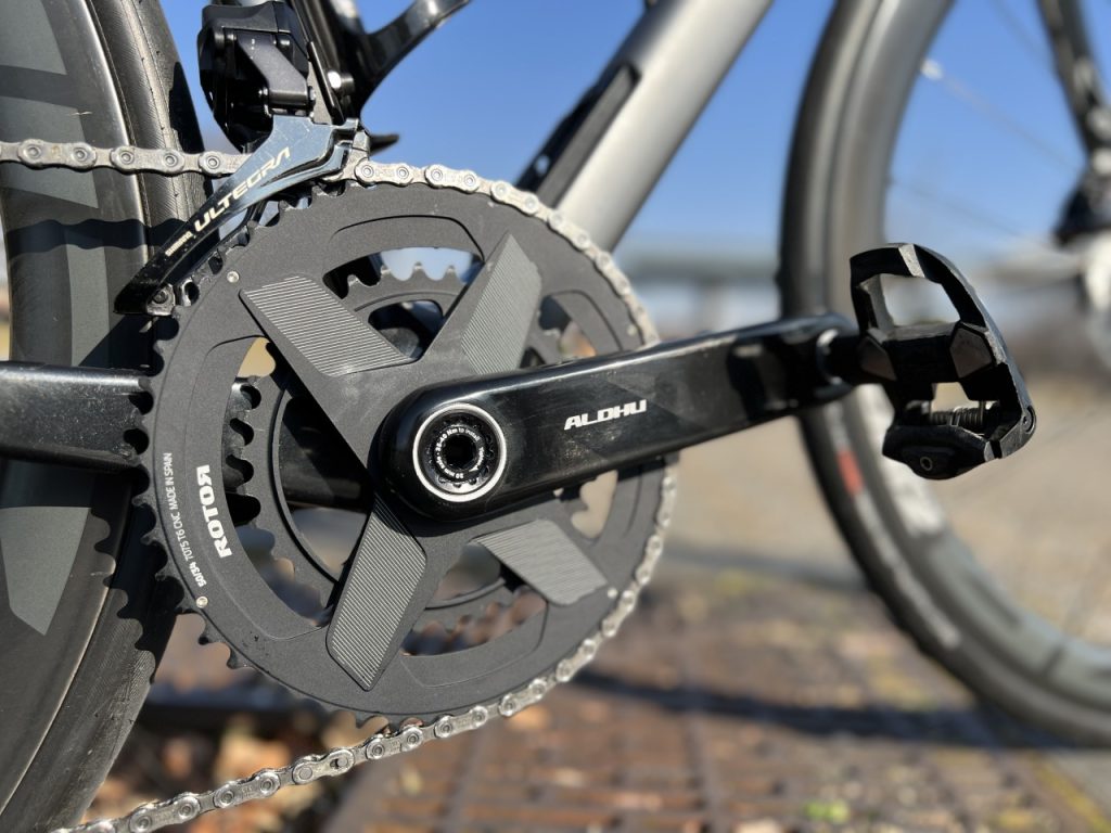 ROTOR ALDHU CARBONクランク取り付けしました！Cannondale Synapse