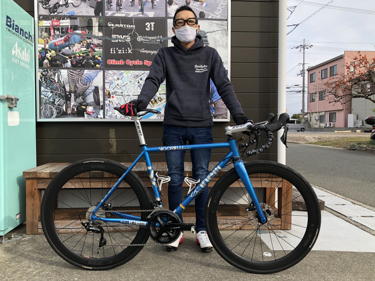 Cinelli VIGORELLI Road DISC 納車…from Tさま！ | Climb cycle sports