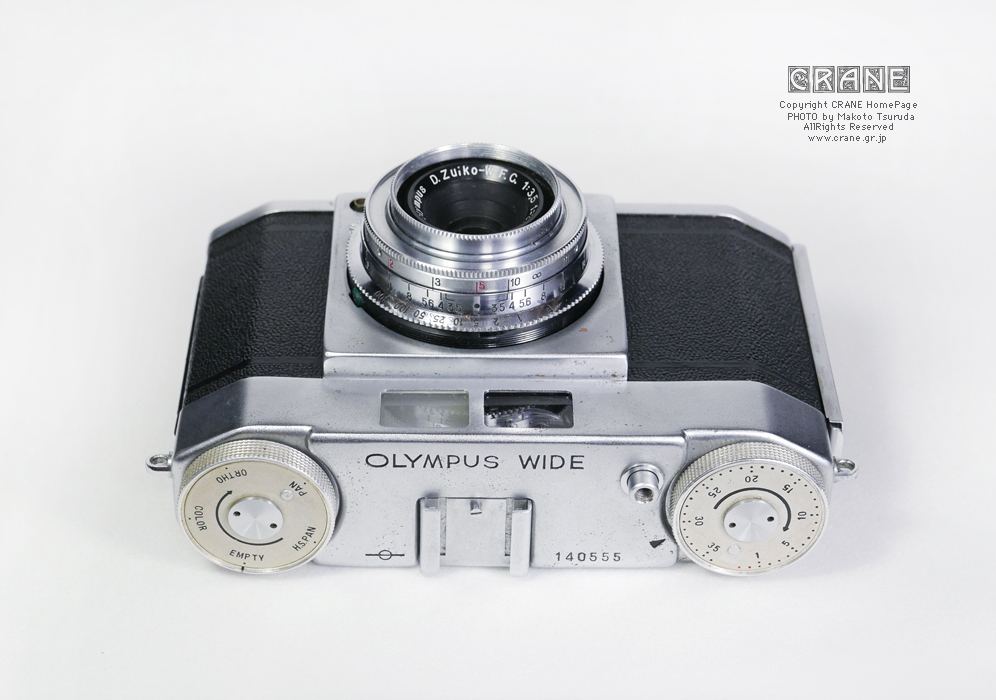CRANE/私的素敵頁 拡張フォーマット改造カメラ OLYMPUS WIDE-E ただ