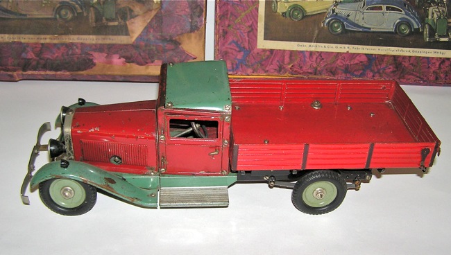 Marklin Pick-Up Truck Construction Kit Clockwork 1101 1103 BOX