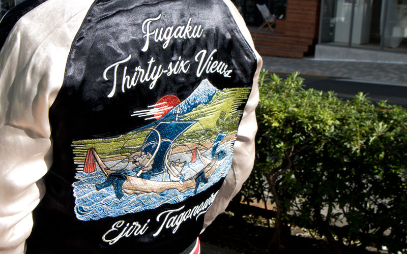 40thサテンスカジャン第1弾 | デニム・ジーンズの製造・販売