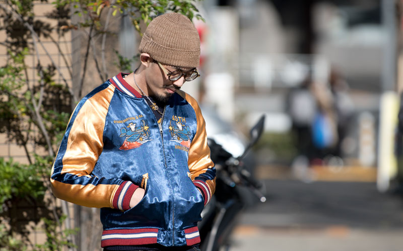 40thサテンスカジャン第1弾 | デニム・ジーンズの製造・販売