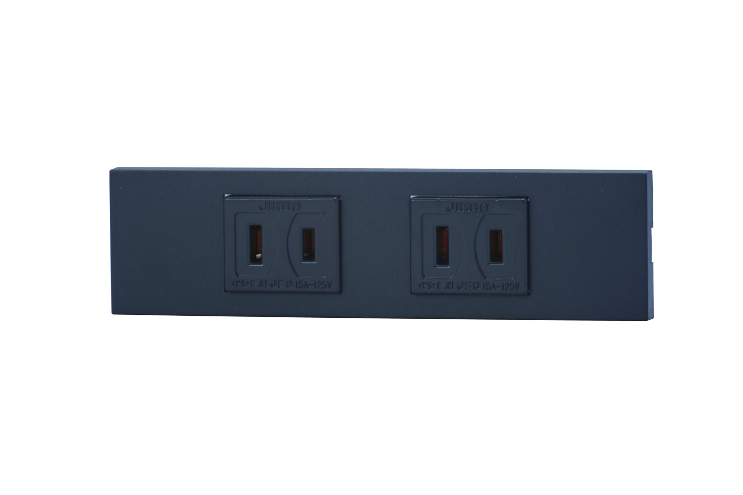 KAG-2502｜NKシリーズ家具・機器用コンセントセット 2口 (SB色) 家具