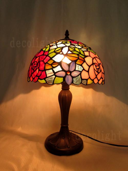 ステンドグラスランプの デコライト (Deco Light) / [ QXCH12-9 ] 12