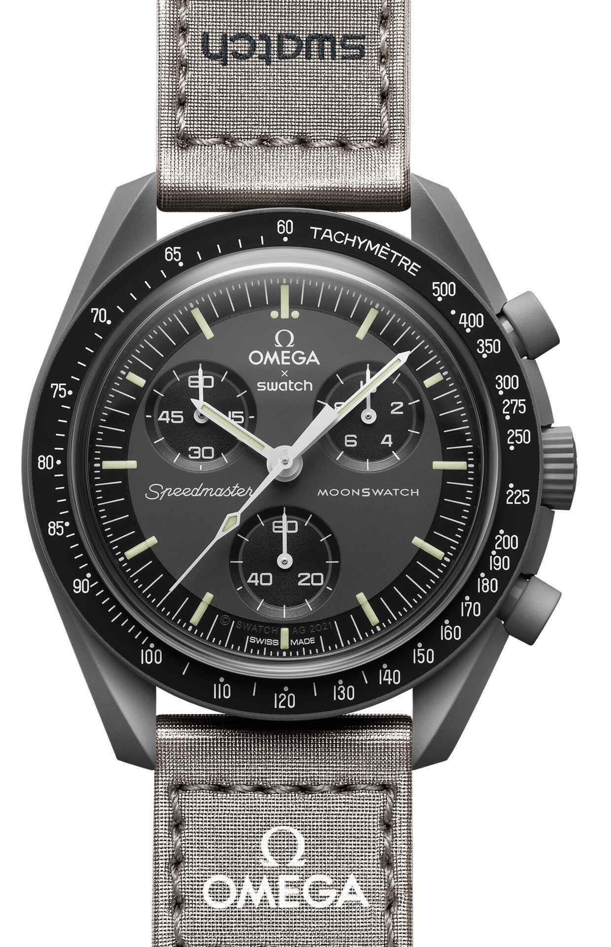 Omega x Swatch Bioceramic Moonswatch Mission To Mercury SO33A100