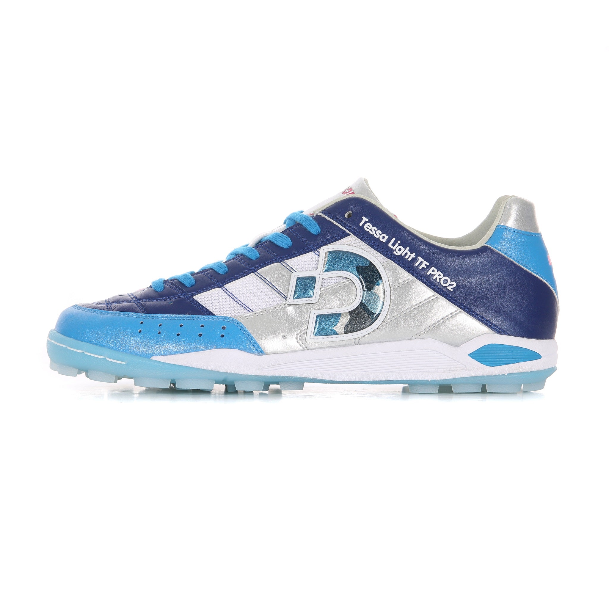 Turf Soccer Shoes, Tessa Light TF PRO2 LTD, Blue/Blue-Camouflage