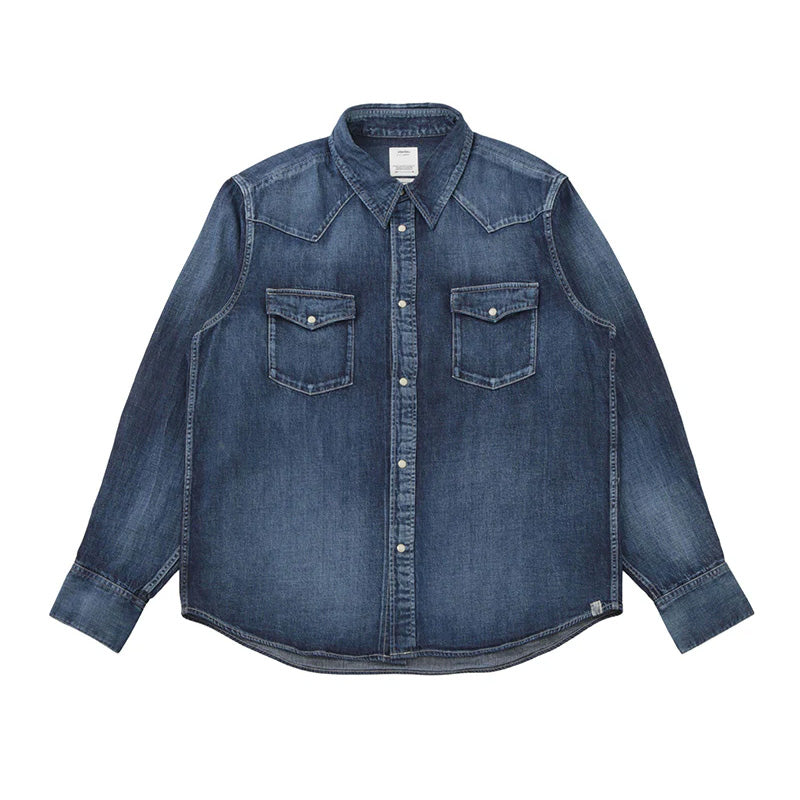 visvim (ビズビム)SOCIAL SCULPTURE SHIRT DMGD (0125105007001