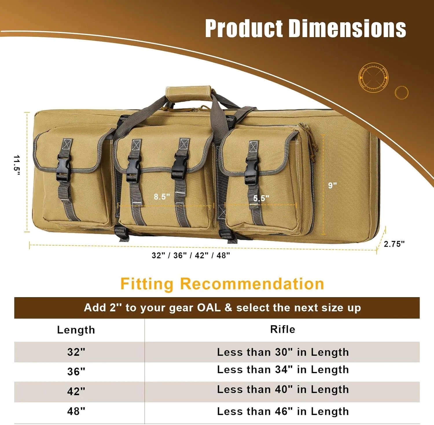 All Range Tactical Rifle Case Pro – DULCE DOM