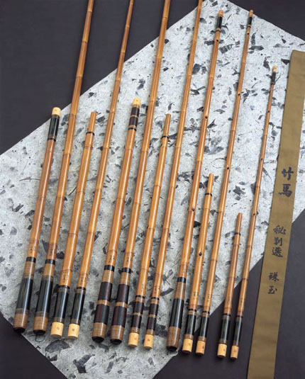 竿掛け 竹馬(へら鮒竹竿専門店・黒べゑ)