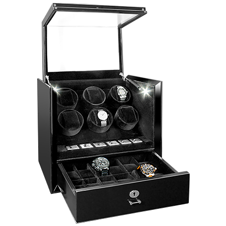 ユーロパッションウォッチワインダー w146-bk