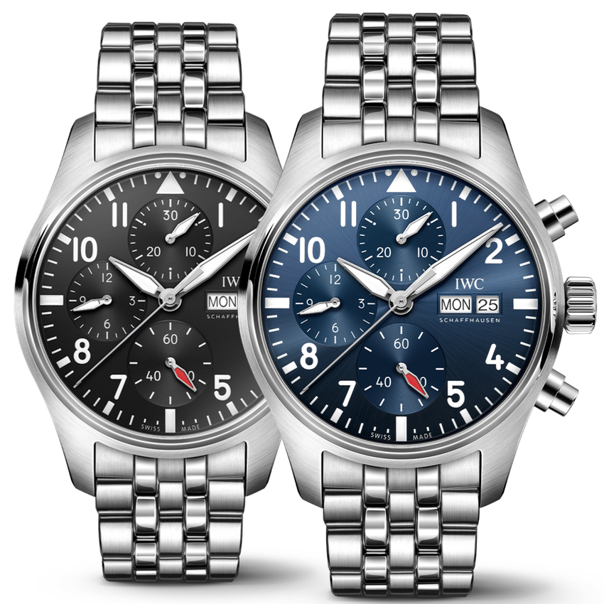 IWC】パイロット・ウォッチ・クロノグラフ SSブレスレット仕様