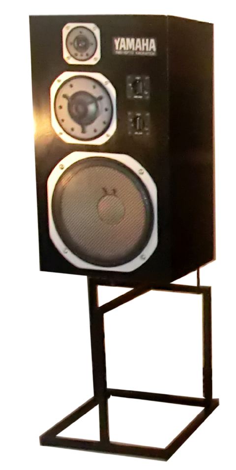 JBL4312,YAMAHA NS-1000M等に最適！天板なし3点支持・高さ調整式