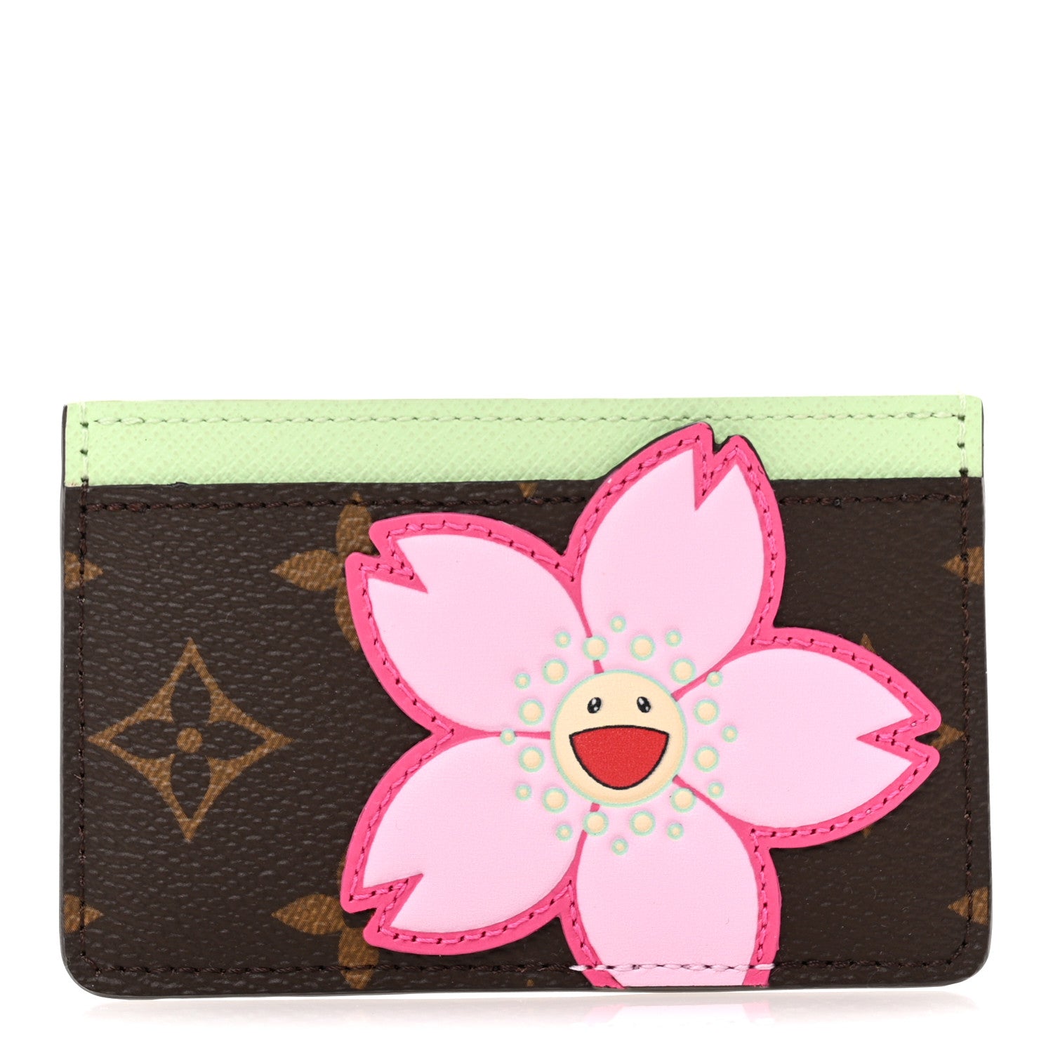 Louis Vuitton LV X TM Monogram Cherry Blossom Card Holder Sakura