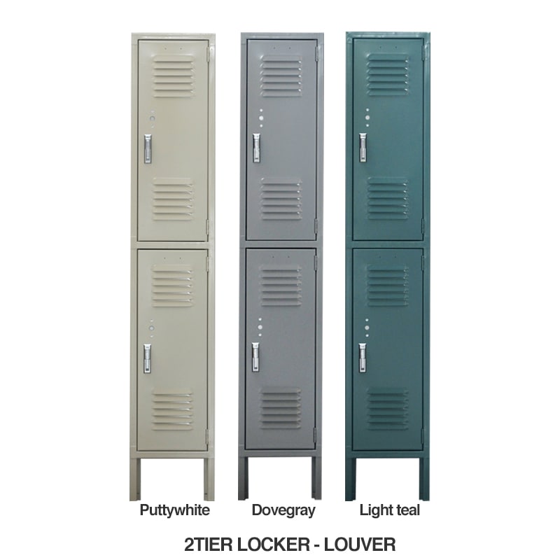 欠品中】（次回入荷をお待ちください）LYON 2-TIER LOCKER - LOUVER