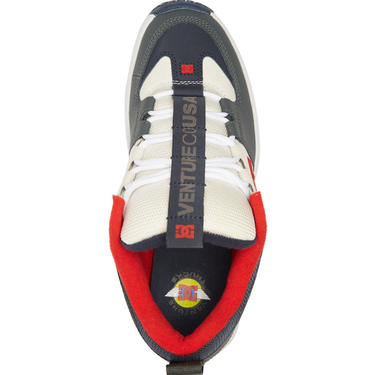 DCSHOECO Lynx OG X Venture Grey/Dark Navy Shoes – Flavour Skateshop