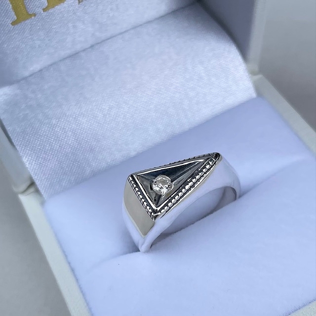 HΦS / galcia ガルシア 25HS-R-TR01 TRIANGLE リング シルバー925 商品