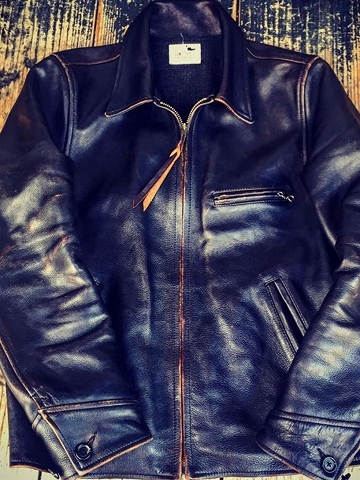 Gangsterville ギャングスタービル SPORTS -JACKET ”COW HIDE