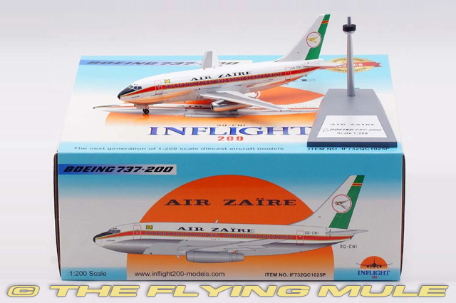 737-200 1:200 Diecast Model - Inflight IF-IF732QC1025P - $133.95