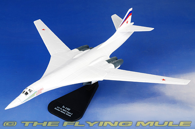 Tu-160 Blackjack 1:200 Diecast Model - Italeri IT-48160 - Italeri
