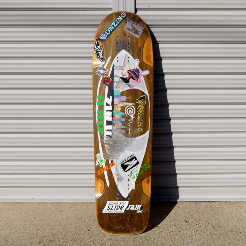 中古ボンジングスケートボード ダイエットファッティー 34インチデッキ