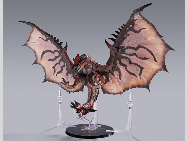 リオレウス、ジンオウガのカッコいいフィギュアが、『モンハン』20周年