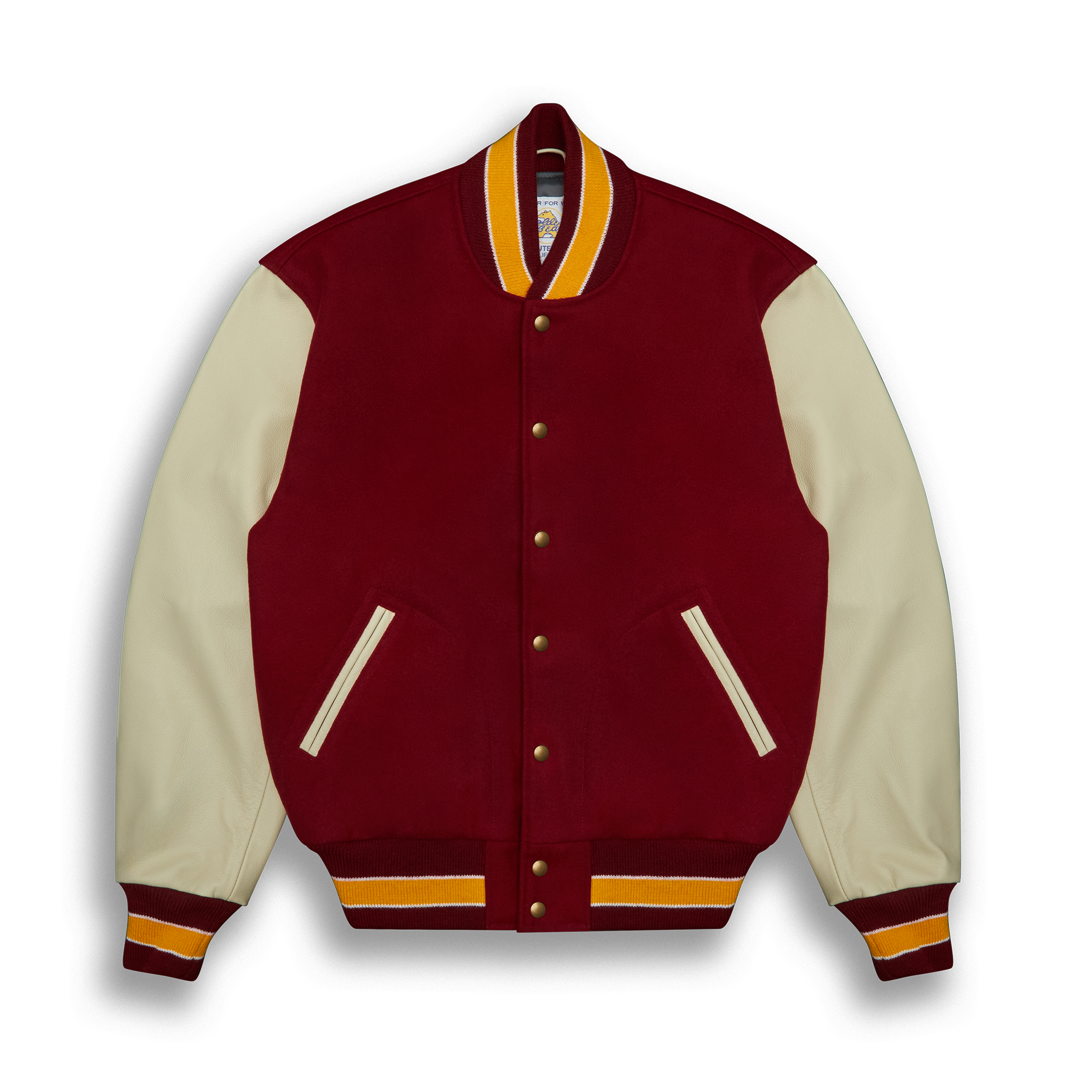 THE ALBANY - Cardinal Melton Wool/Cream Leather Classic Fit