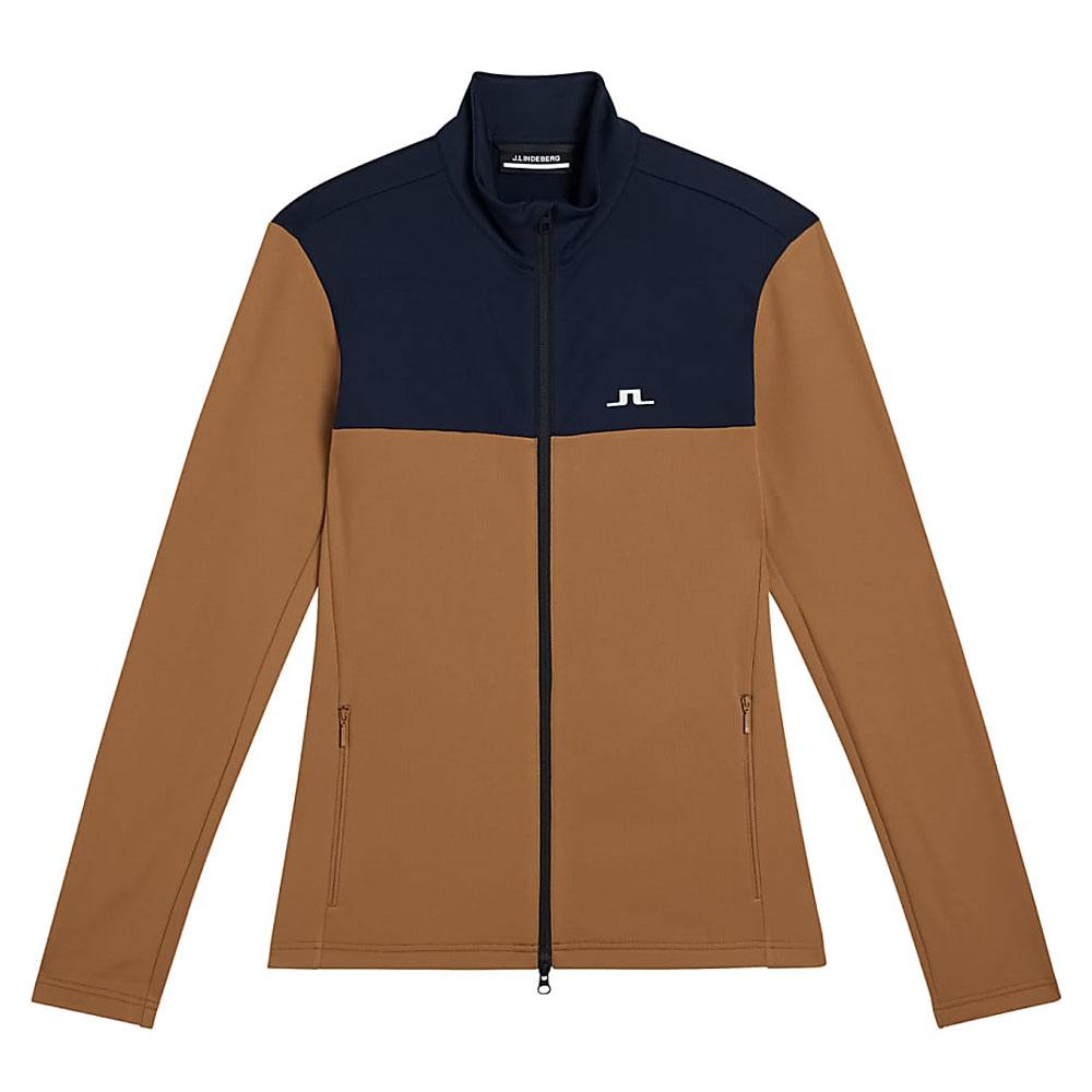 J.Lindeberg Banks Mid Layer Golf Jacket Chipmunk - FW23 Men – Golfio