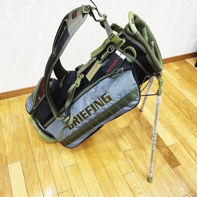 BRIEFING】ブリーフィング キャディバッグ CR-4 #03 XP RANGER GREEN